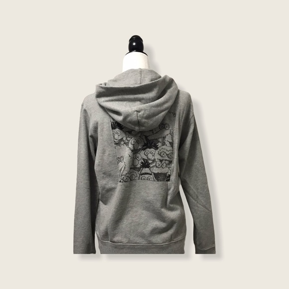 Kaws X Uniqlo Sesame Street Hoodie - Picture 3 of 4